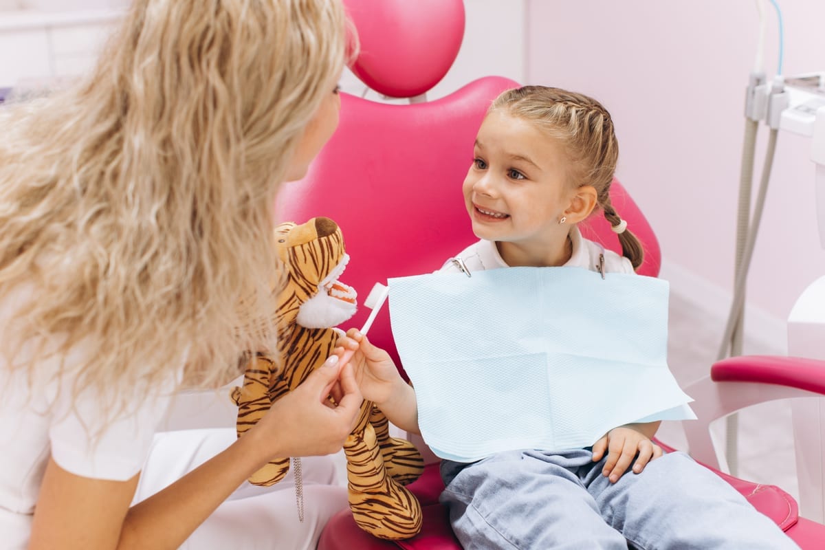 First dental visit for toddlers in San Antonio